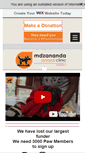 Mobile Screenshot of mdzananda.co.za